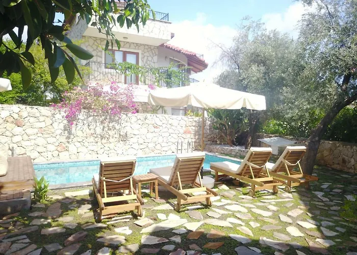 Roxy 3 Bedroom With One Of The Unique Gardens In Villa Kalkan